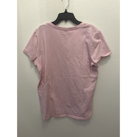 Life Is Good Women's Basic Casual Pink Short Sleeve Crusher T-Shirt Size Large - Picture 3 of 3